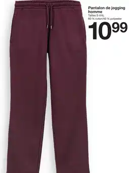 Zeeman Pantalon de jogging homme offre