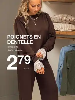 Zeeman Poignets en dentelle offre