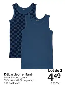 Zeeman Débardeur enfant offre
