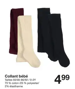Zeeman Collant bébé offre