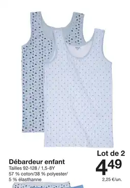 Zeeman Débardeur enfant offre