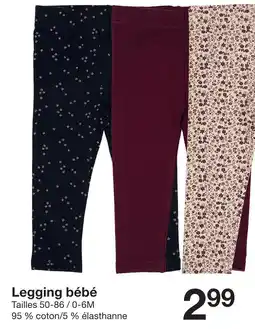 Zeeman Legging bébé offre