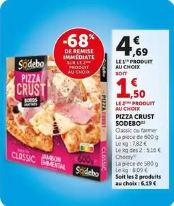 Bi1 Sodebo - pizza crust offre