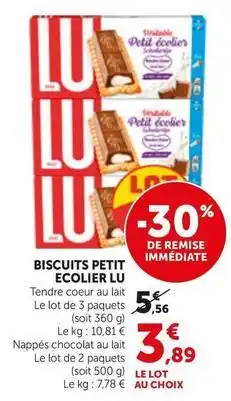 Bi1 Lu - biscuits petit ecolier offre