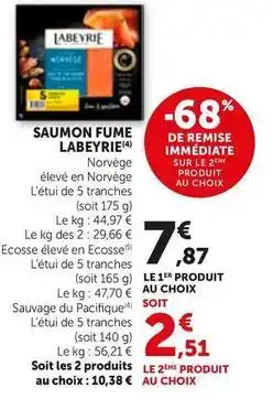 Bi1 Labeyrie - saumon fume offre