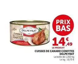 Bi1 Delpeyrat - cuisses de canard confites offre