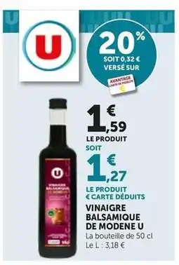 Bi1 U - vinaigre balsamique de modene offre