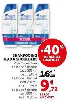 Bi1 Head & shoulders - shampooing offre