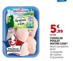 Bi1 Maître coq - cuisse de poulet offre