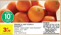 Intermarché Orange - a jus et/ou a offre