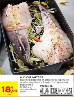 Intermarché Queue de lotte offre