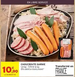 Intermarché Choucroute garnie offre
