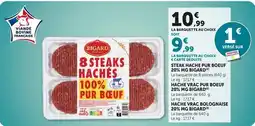 Bi1 Bigard - steak haché pur boeuf offre