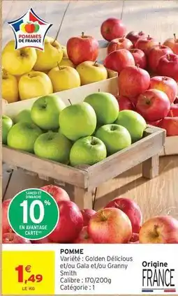 Intermarché Pomme offre