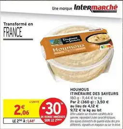 Intermarché Signal - houmous offre