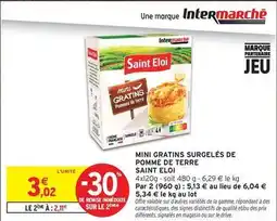 Intermarché Saint eloi - mini gratins surgelés de pomme de terre offre