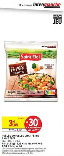Intermarché Saint eloi - poelee surgelée champêtre offre