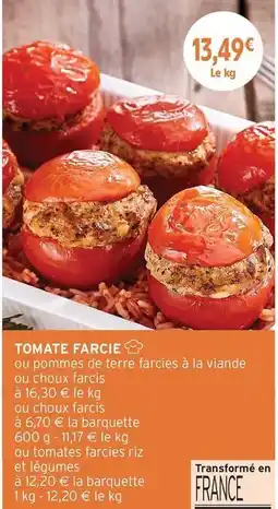 Intermarché Tomate farcie offre