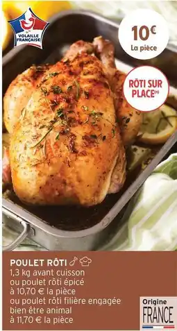 Intermarché Bien - poulet roti offre