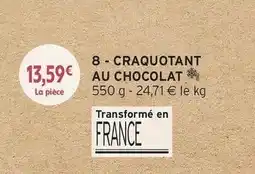 Intermarché Craquotant au chocolat offre