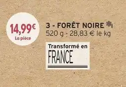 Intermarché Forêt noire offre