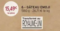 Intermarché Gâteau emoji offre