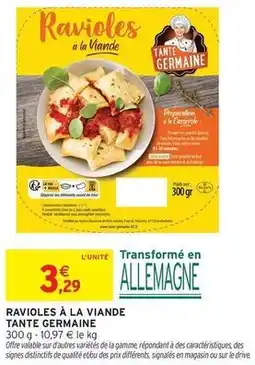 Intermarché Facile - ravioles à la viande offre