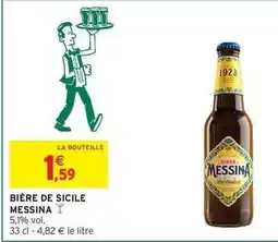 Intermarché Bière de sicile offre