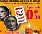 Bazarland A partir de visage offre