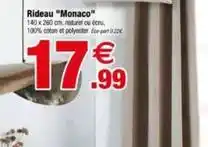 Bazarland Rideau monaco offre