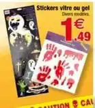 Bazarland Stickers vitre ou gel offre