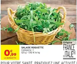 Intermarché SALADE ROQUETTE offre