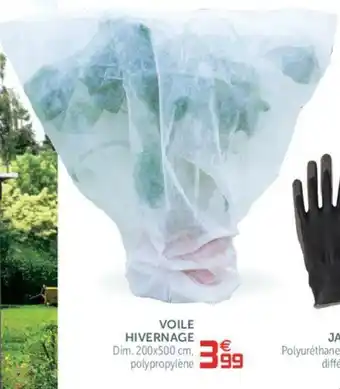 Gifi Voile hivernage offre
