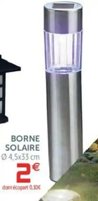 Gifi Borne solaire offre