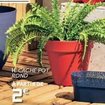 Gifi Cache pot rond offre