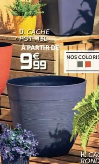 Gifi Cache pot offre