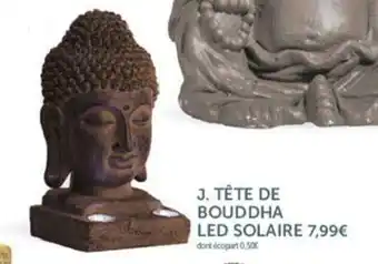 Gifi Tête de bouddha led solaire offre
