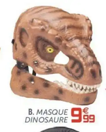 Masque dinosaure