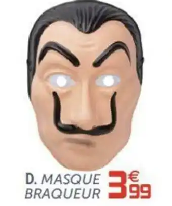 Gifi Masque braqueur offre