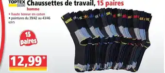 Norma Chaussettes de travail offre