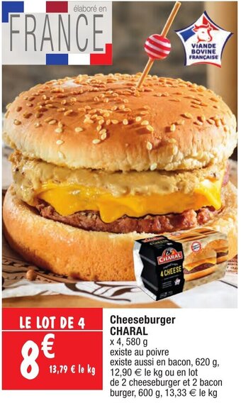 Migros Cheeseburger CHARAL offre