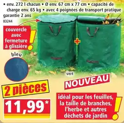 Norma couvercle avec fermeture à glissière offre