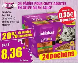 Norma Whiskas TastyMix offre