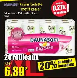 Norma DAUNASOFT Papier toilette offre