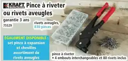 Norma KRAFT Pince à riveter offre
