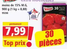 Norma Idéal boulettes de bœuf offre