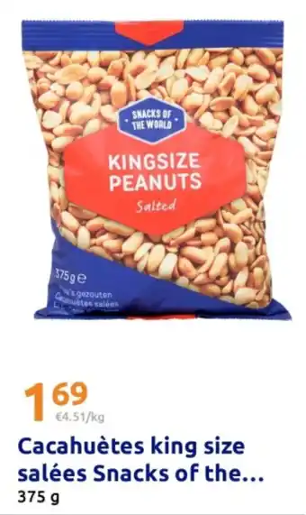 Snacks of the World Kingsize Peanuts