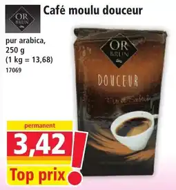 Norma OR BRUN Café moulu douceur offre