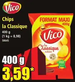 Norma Vico Chips la Classique offre