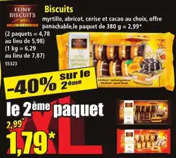 Norma FEINY BISCUITS Biscuits offre